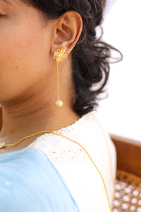 Corolla Earrings (Gold-Plated)