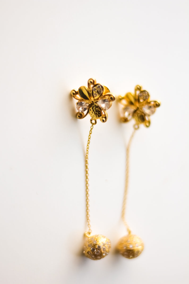 Bloom Earrings (Gold-Plated)