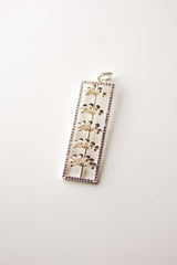 Tulsi Flowering Buds Necklace (Silver)