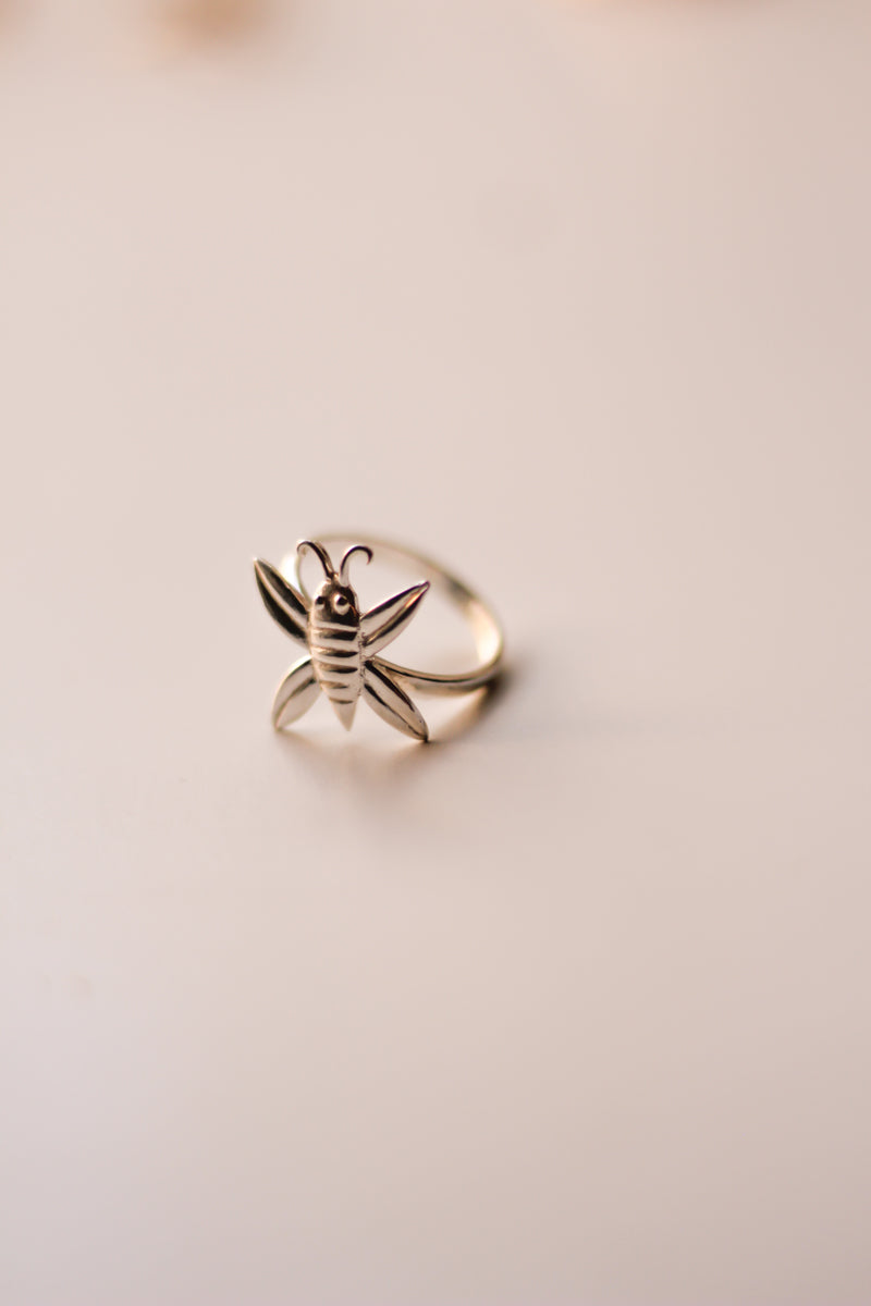 Butterfly Ring (Silver)