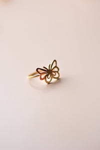 Butterfly Ring (Gold-Plated)
