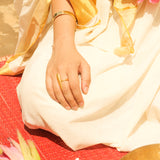 Flame Ring- Gold Plated (Small)