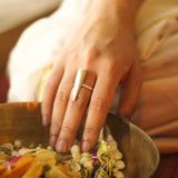 Flame Ring- Silver (Big)