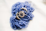 Lolite Gemstone Chips String Necklace