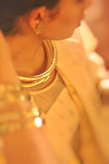 Mandala Brass Choker - Gold