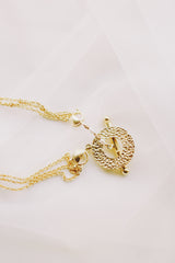 Navaratna Two-Layered Lunar Cycle Necklace