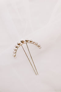 Phases of the Moon Hair Pin