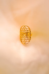 Shree Chakra Ring - Gold