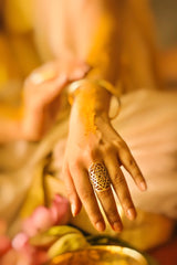 Shree Chakra Ring - Gold