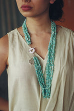 Load image into Gallery viewer, Turquoise Gemstone Chips String Necklace
