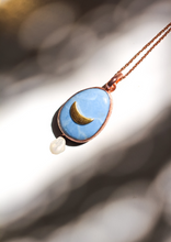Load image into Gallery viewer, Crescent Shivaratri Necklace
