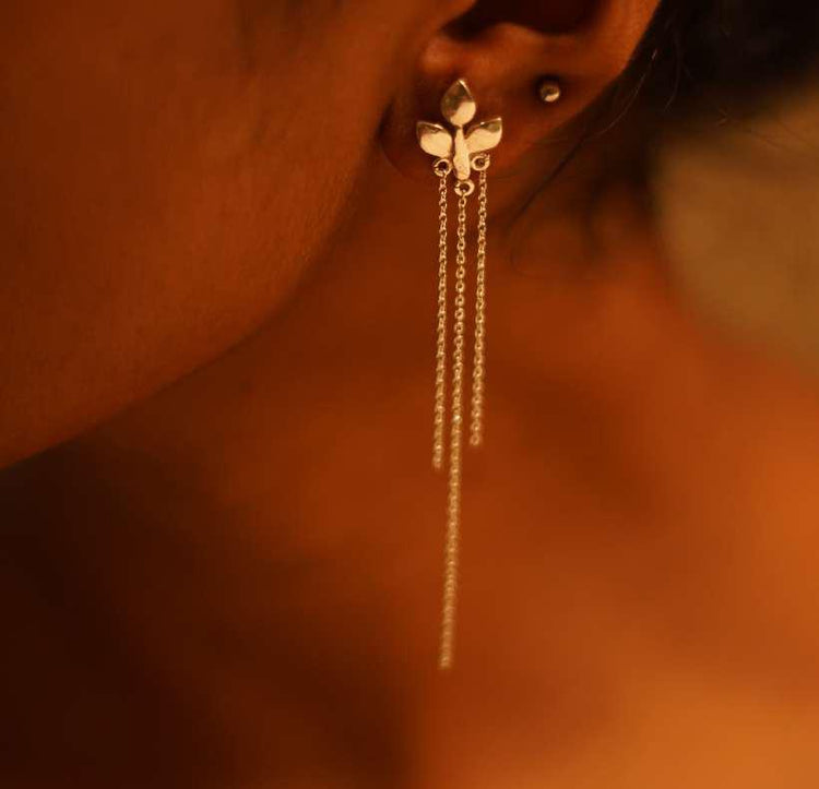 Bilva Leaf Earrings