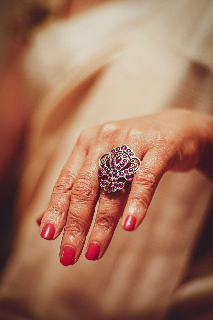 Orchid Flower Ring