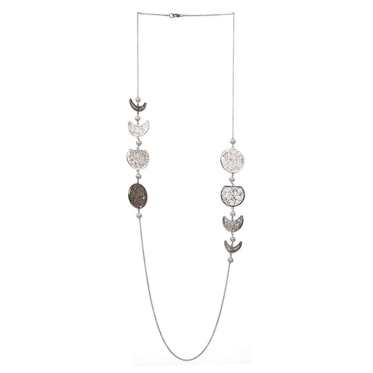 Phases Of The Moon Necklace : Diana :