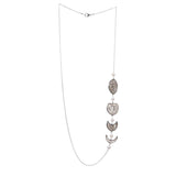 Single Side Phases Of The Moon Lunar Goddess Necklace