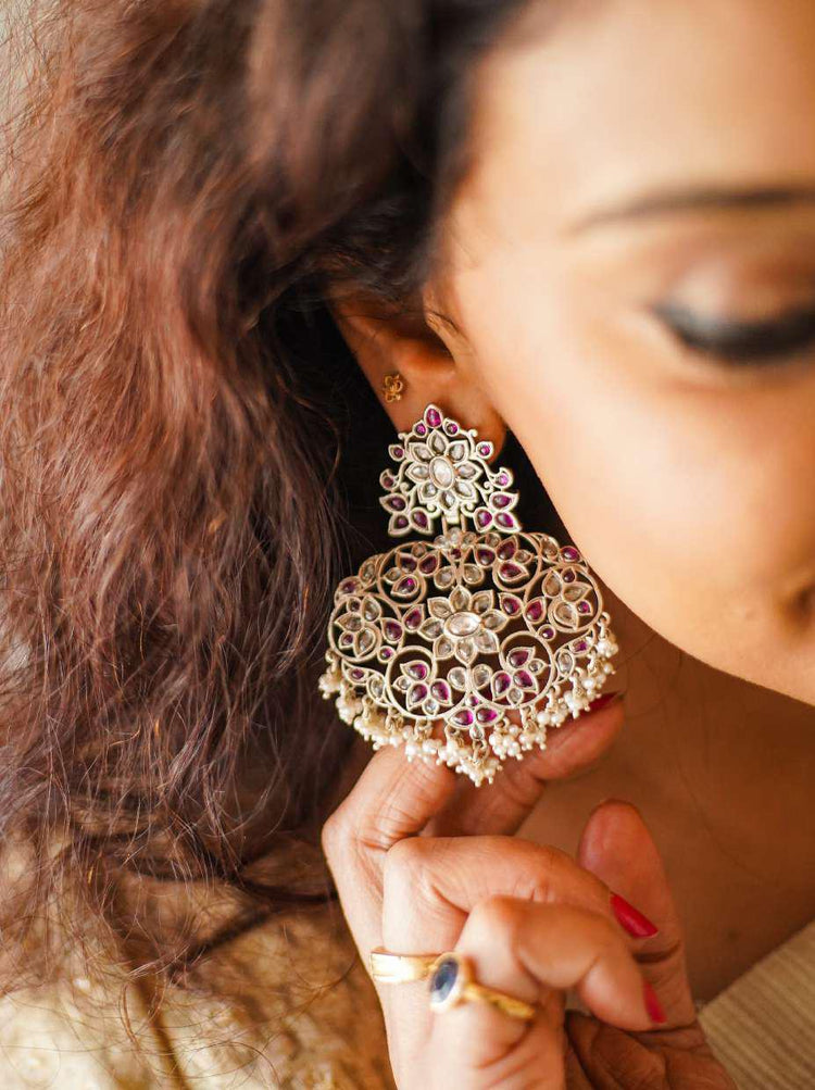 Ruby Kemp Chandeleir Earrings