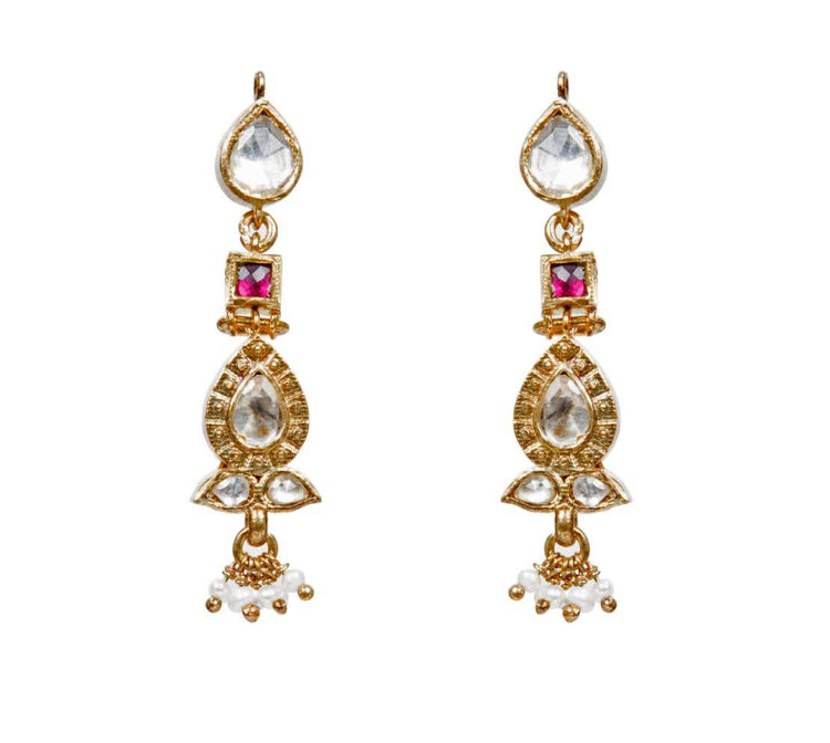 Evening Kundan Earrings