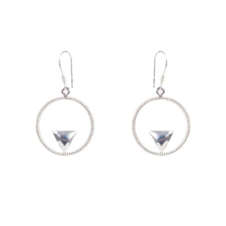 Devi Triangle Earrings