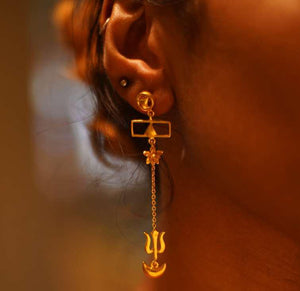 Masculine Feminine Balance Tantra Earrings