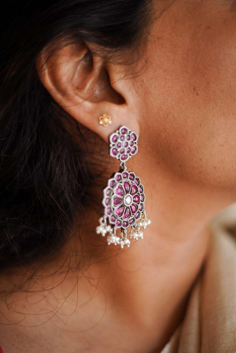 Lotus Mandala Earrings